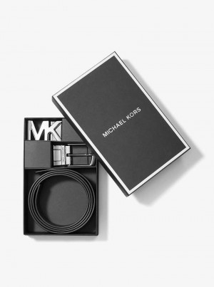 Michaelkors 4-In-1 Logo Belt Box Set Černé | SN-MK28295