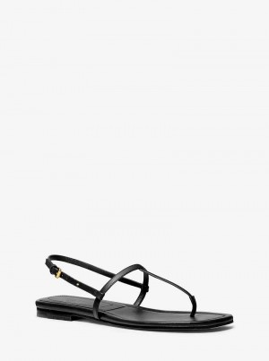 Michaelkors Ali Leather Černé | SN-MK27682