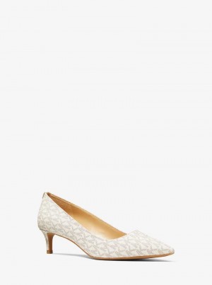 Michaelkors Alina Flex Logo Kitten Světle Žluté | SN-MK27652