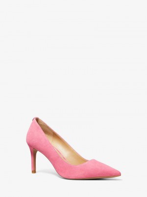 Michaelkors Alina Flex Suede Růžové | SN-MK27646