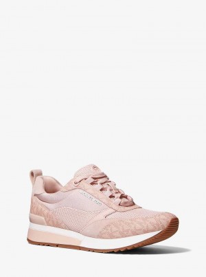 Michaelkors Allie Stride Mesh and Logo Růžové | SN-MK27412