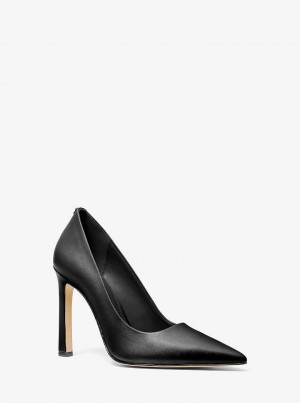 Michaelkors Amara Leather Černé | SN-MK27624