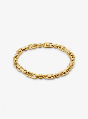 Michaelkors Astor Precious Metal-Plated Brass Link Zlaté | SN-MK27727