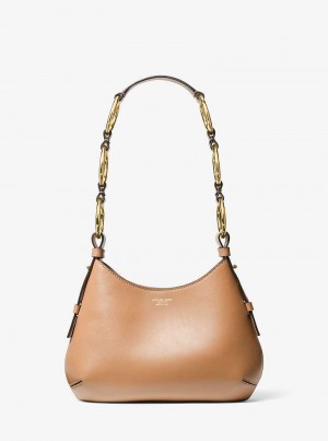 Michaelkors Bardot Mini Leather Hnědé | SN-MK27058