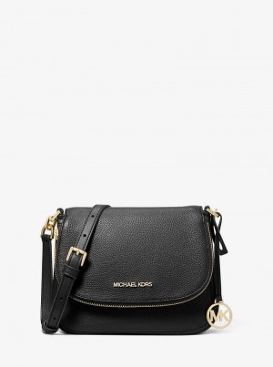 Michaelkors Bedford Small Pebbled Leather Černé | SN-MK27229