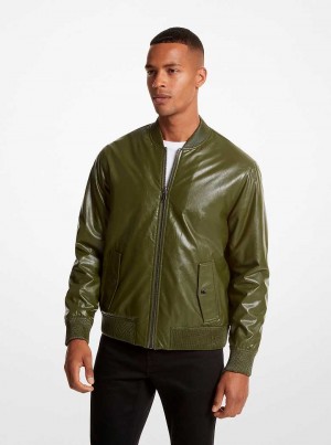 Michaelkors Bomber Tmavě Zelene | SN-MK28079