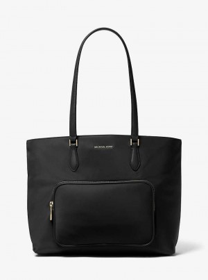 Michaelkors Cara Large Nylon Černé | SN-MK26880