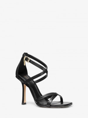 Michaelkors Celia Leather Černé | SN-MK27606