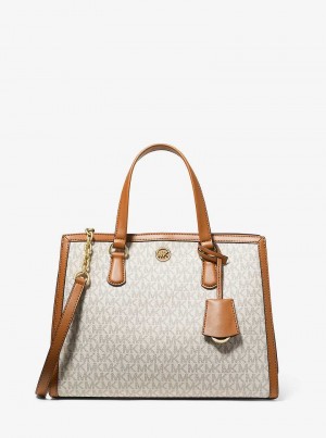 Michaelkors Chantal Medium Logo Světle Žluté | SN-MK27356