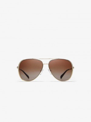 Michaelkors Chelsea Bright Světle Zlaté | SN-MK27873