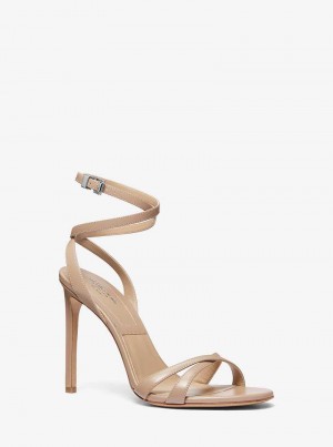Michaelkors Chrissy Leather Šedé Hnědé | SN-MK27620