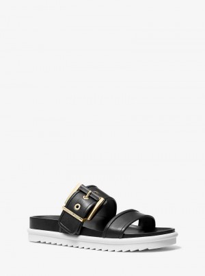 Michaelkors Colby Leather Černé | SN-MK27556