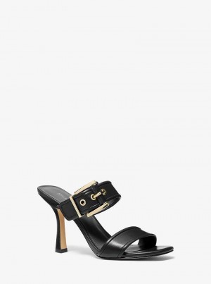 Michaelkors Colby Leather Černé | SN-MK27588