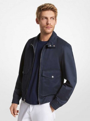 Michaelkors Cotton Blend Blouson Blankyt | SN-MK28106