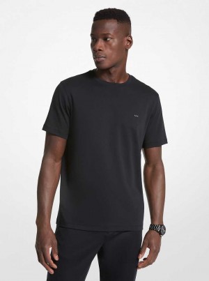 Michaelkors Cotton Crewneck Černé | SN-MK27991