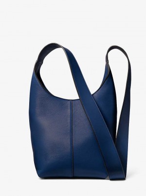 Michaelkors Dede Mini Leather Tmavě Blankyt | SN-MK27071