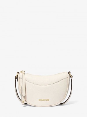 Michaelkors Dover Small Leather Krém | SN-MK27196