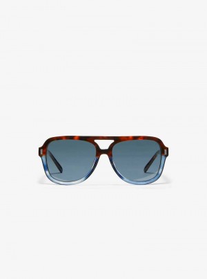 Michaelkors Durango Hnědé Tmavě Blankyt | SN-MK28285