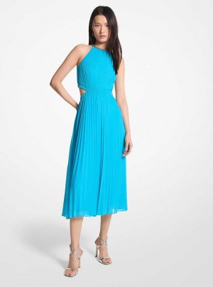 Michaelkors Embellished Georgette Cutout Blankyt | SN-MK26668