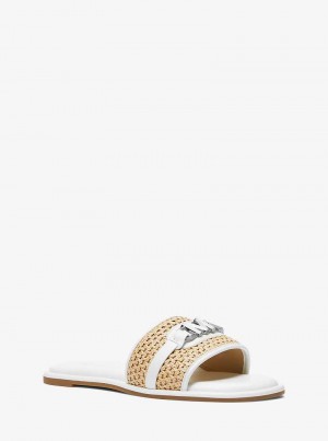 Michaelkors Ember Embellished Straw Viacfarebný | SN-MK27581