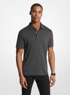 Michaelkors Embroidered Logo Cotton Šedé | SN-MK28008