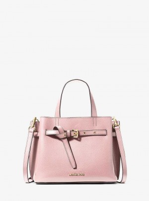 Michaelkors Emilia Small Pebbled Leather Růžové | SN-MK27368