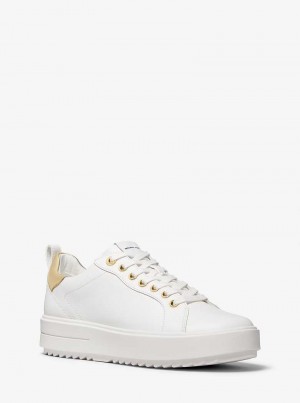 Michaelkors Emmett Leather Bílé | SN-MK27441