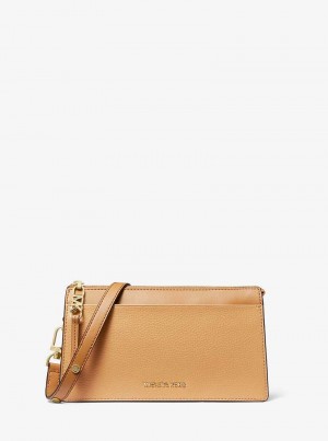 Michaelkors Empire Large Leather Convertible Hnědé | SN-MK27239