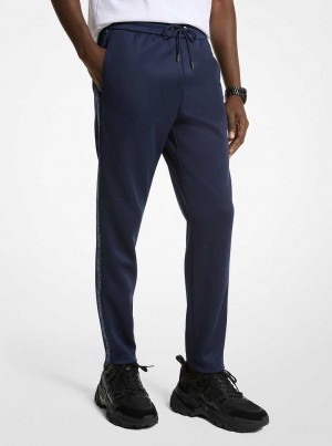 Michaelkors Empire Logo Trim Knit Blankyt | SN-MK27981