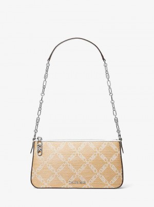 Michaelkors Empire Medium Straw Chain-Link Viacfarebný | SN-MK26975