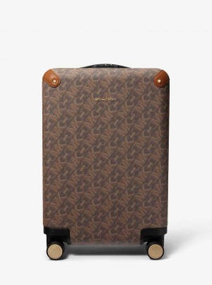 Michaelkors Empire Signature Logo Hnědé | SN-MK28164