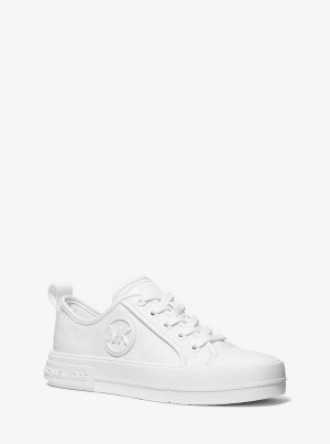 Michaelkors Evy Canvas Bílé | SN-MK27472