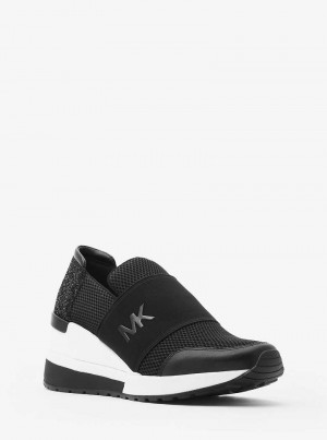 Michaelkors Felix Scuba and Mesh Černé | SN-MK27423