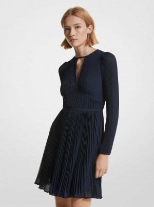 Michaelkors Georgette Plissé Blankyt | SN-MK26731