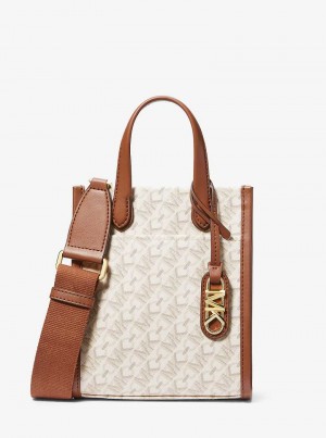 Michaelkors Gigi Extra-Small Empire Signature Logo Světle Žluté | SN-MK27148