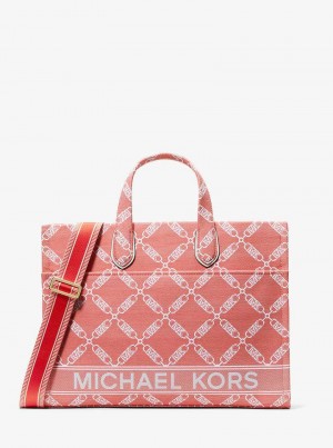 Michaelkors Gigi Large Empire Logo Jacquard Koralove | SN-MK26804