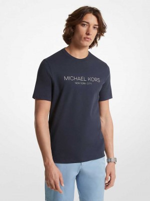 Michaelkors Graphic Logo Cotton Blankyt | SN-MK27976