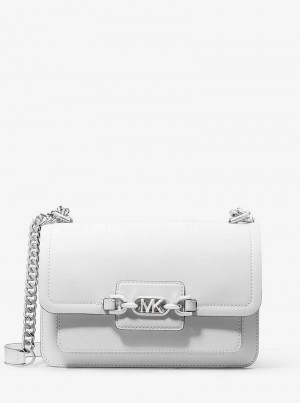Michaelkors Heather Large Leather Bílé | SN-MK27062