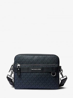 Michaelkors Hudson 2-in-1 Logo Tmavě Blankyt | SN-MK28117