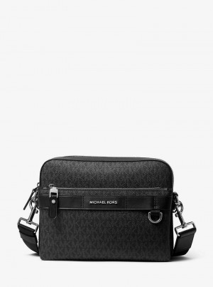 Michaelkors Hudson 2-in-1 Logo Černé | SN-MK28116