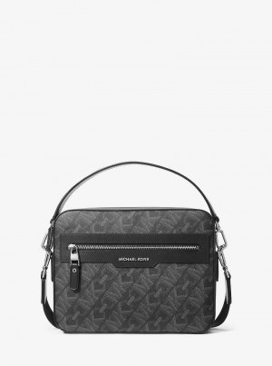 Michaelkors Hudson Empire Signature Logo Černé | SN-MK28120