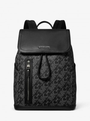 Michaelkors Hudson Empire Signature Logo Černé | SN-MK28178