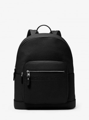 Michaelkors Hudson Leather Commuter Černé | SN-MK28184