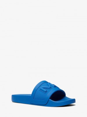 Michaelkors Jake Logo Embossed Rubber Blankyt | SN-MK28240