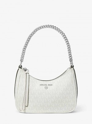 Michaelkors Jet Set Charm Small Logo Bílé | SN-MK27017