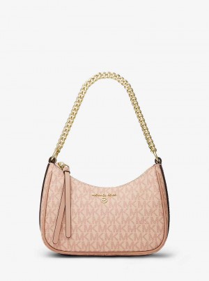 Michaelkors Jet Set Charm Small Logo Růžové | SN-MK27014