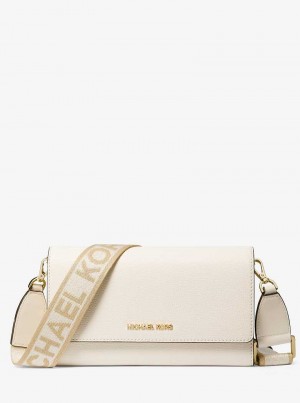 Michaelkors Jet Set Large Leather Krém | SN-MK27109