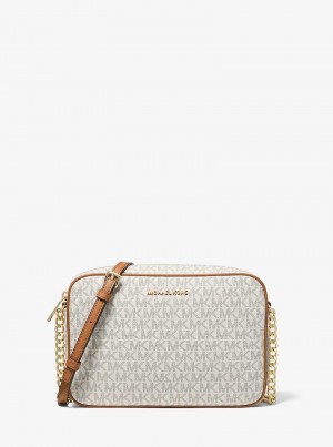 Michaelkors Jet Set Large Logo Světle Žluté | SN-MK27154