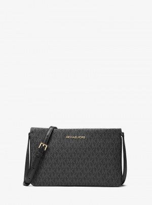 Michaelkors Jet Set Large Signature Logo Černé | SN-MK27116
