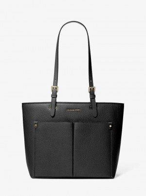 Michaelkors Jet Set Medium Pocket Černé | SN-MK26785
